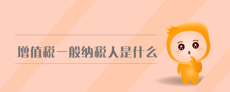增值税一般纳税人是什么 增值税一般纳税人是什么