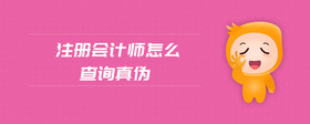 注册会计师怎么查询真伪