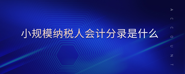 小规模纳税人会计分录是什么 小规模纳税人会计分录是什么