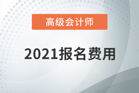 海南省2021年高级会计师考试报名费用已公布