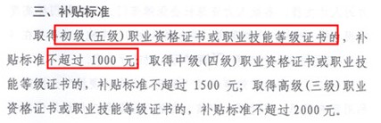 辽宁技能提升补贴标准 辽宁技能提升补贴标准