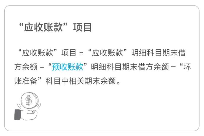 应收账款项目 应收账款项目