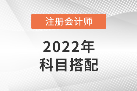 2022年北京市延庆县注册会计师考试科目最佳搭配