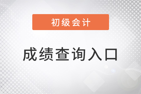 湖南初级会计成绩查询入口网址是什么？