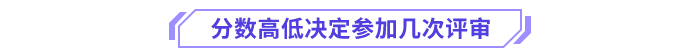 分数高低决定能参加几次评审 分数高低决定能参加几次评审