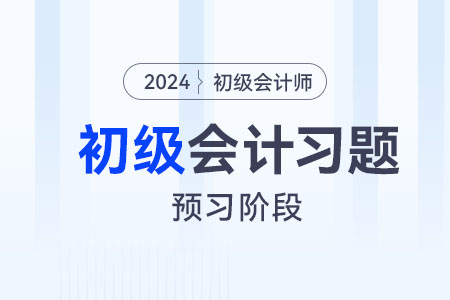 会计账簿_2024年《初级会计实务》预习阶段习题 会计账簿_2024年《初级会计实务》预习阶段习题