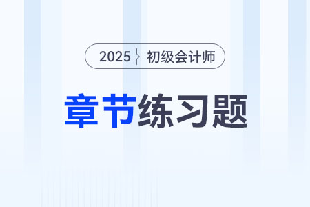 2025年《初级会计实务》第四章章节练习