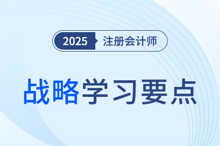 成功关键因素分析_25年注册会计师战略学习要点 成功关键因素分析_25年注册会计师战略学习要点