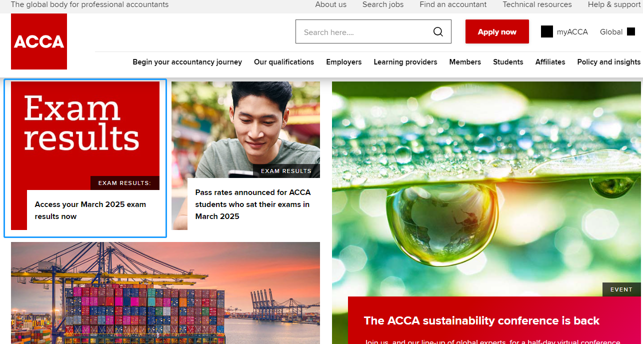 acca成绩查询 acca成绩查询