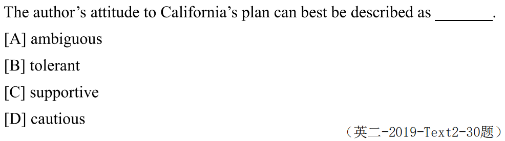 非全日制研究生考试的英语很难之“阅读理解-态度题”篇