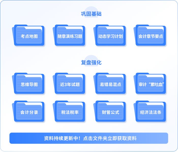 注会备考资料清单
