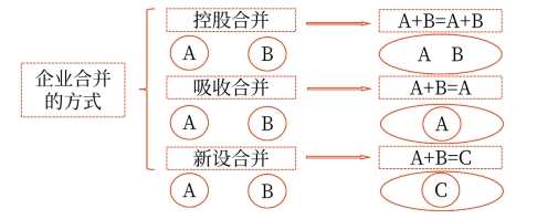 企业合并的方式