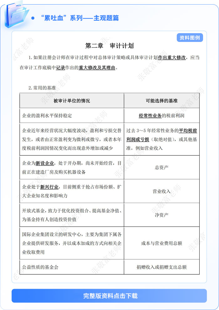 资料板块-主观题篇