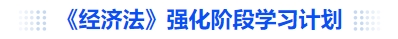 中级会计《经济法》强化阶段学习计划