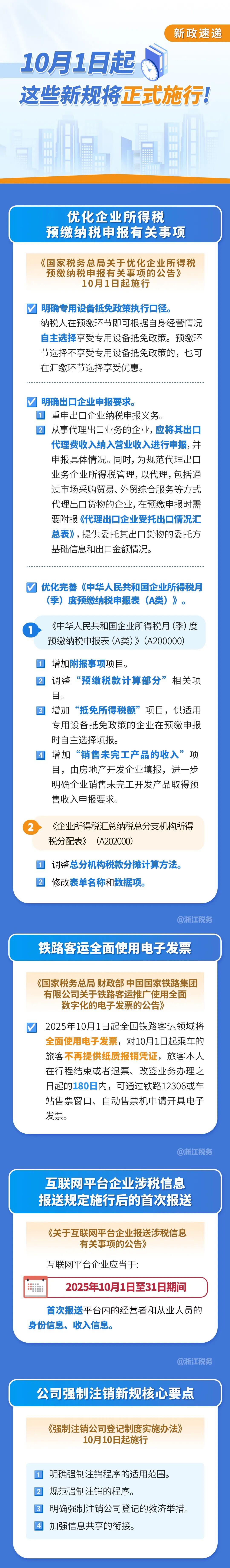 10月1日起,这些规定将正式实施! 10月1日起,这些规定将正式实施!