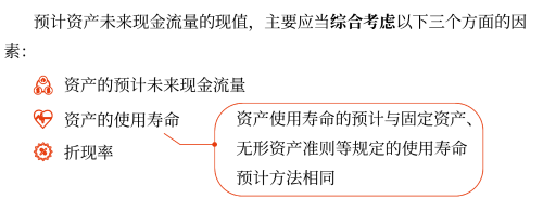 资产预计未来现金流量现值的估计 资产预计未来现金流量现值的估计